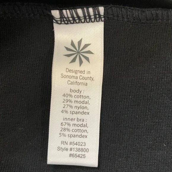 Athleta Whirlwind Racerback Dress in Black XS - Picture 6 of 7